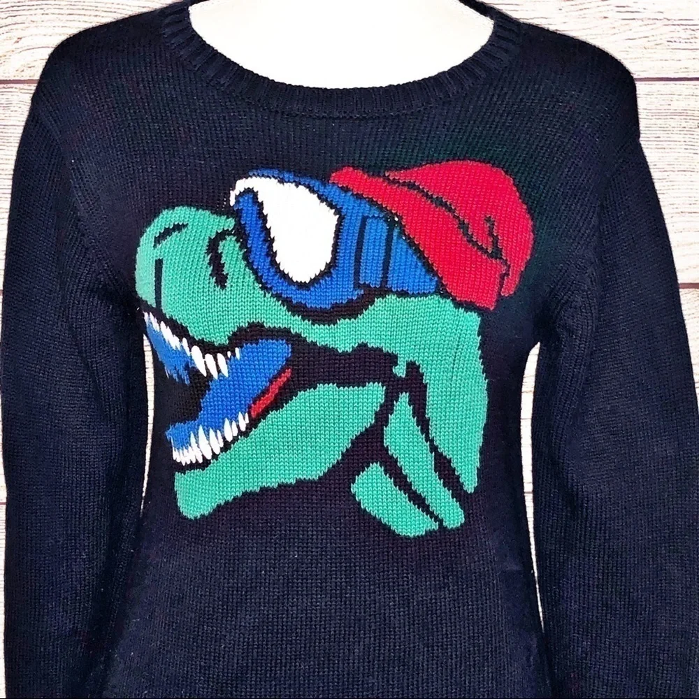 Gymboree Winter Dinosaur Sweater Size M (7-8)